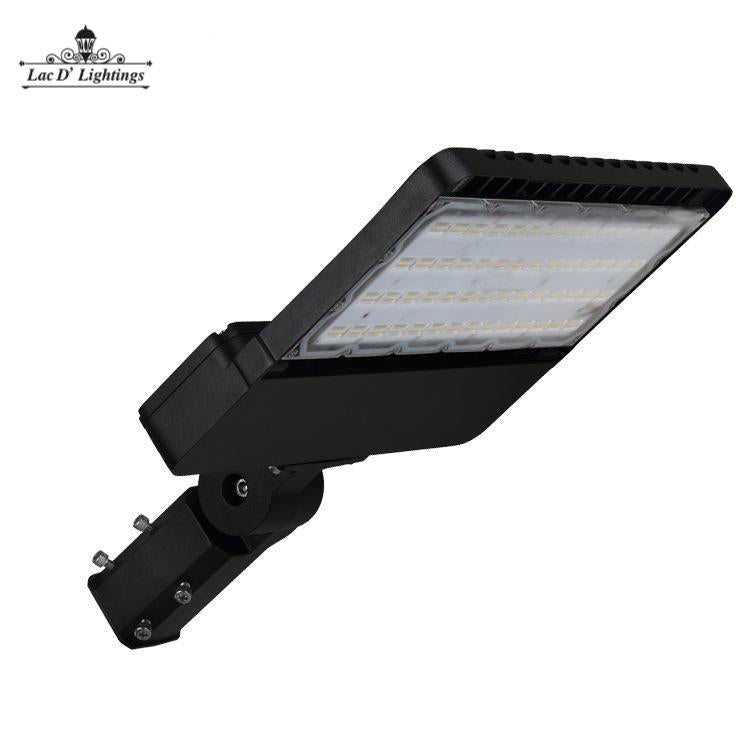Lac D' Lightings American-style street light housing, shoebox design, thickened die-cast aluminum kit, garden light, 50W LED street light.