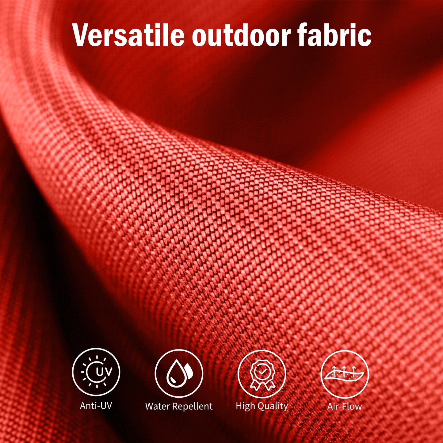 Captiva Designs 8pc Patio Dining Set with Rectangular Table & Armrest Rattan Chairs & Market Umbrella