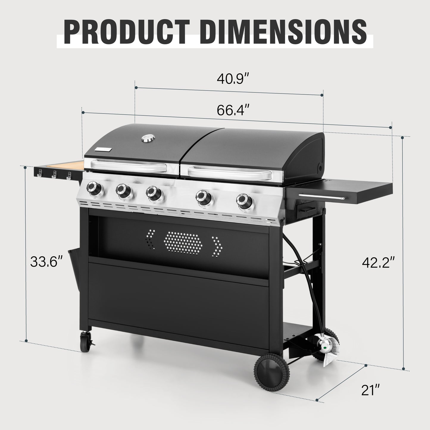 Captiva Designs 10' x 20' 重型弹出式商用遮篷 - 带侧壁的防水帐篷,适用于遮阳、户外活动、婚礼和派对(白色)