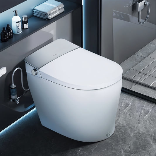 Captiva Designs Smart Bidet Toilet with Heated Seat & Remote Control