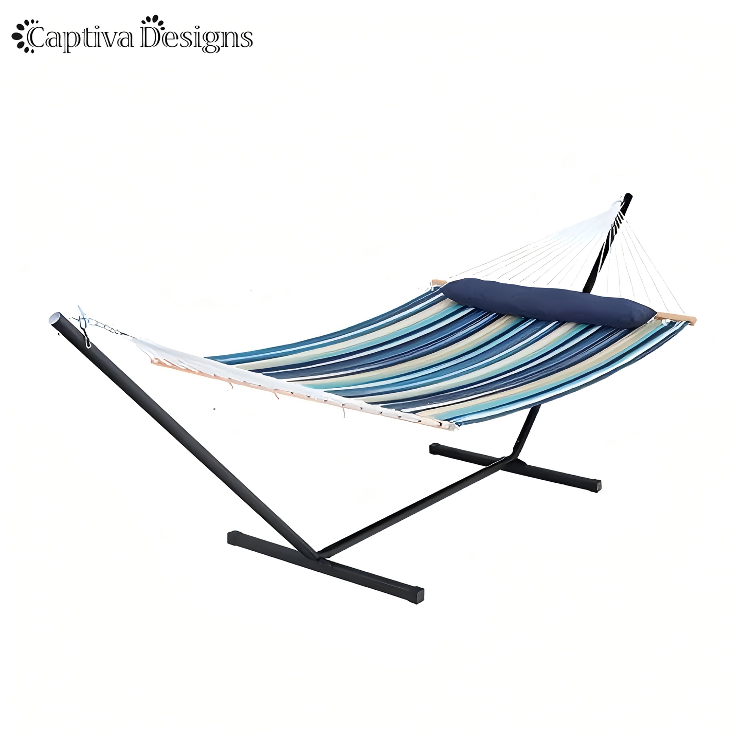 Captiva Designs Quilted Hammock with Stand