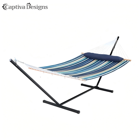 Captiva Designs Quilted Hammock with Stand