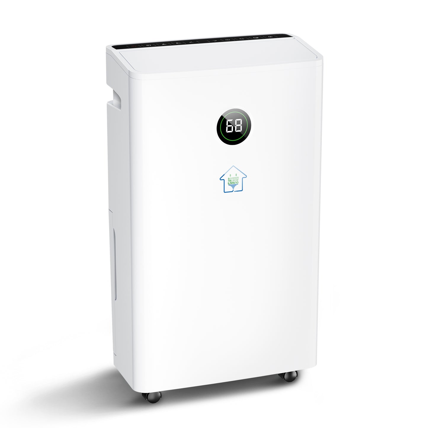 Captiva Designs High Efficiency Quiet Smart Dehumidifier with Auto & Manual Drainage & 3 Working Modes