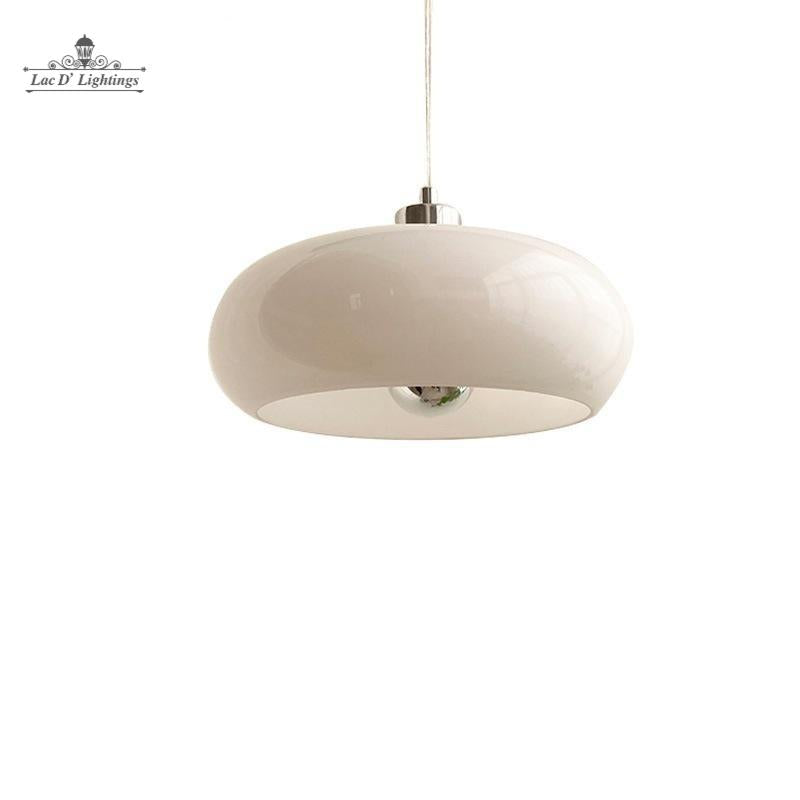 Lac D' Lightings Glass Tart Mini Pendant Light