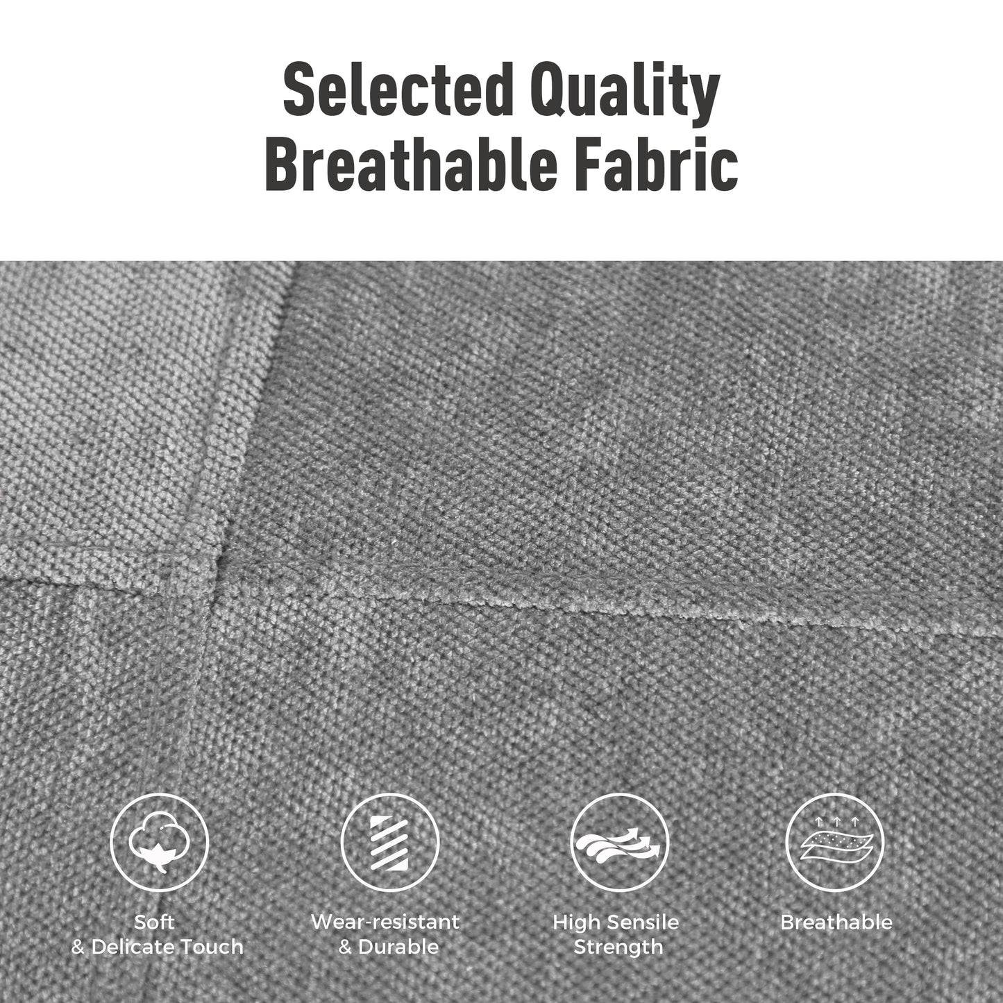 Captiva Designs 24 inch Counter Height Bar Stool with Padded Seat & Solid Wood Frame & Footrest