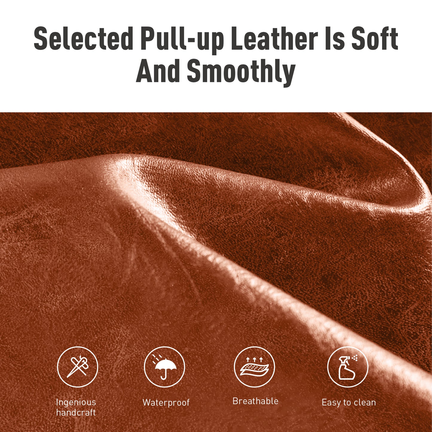 Captiva Designs 24 inch Height Bar Stool with Padded Seat and Back & Sturdy Steel Frame & Footrest