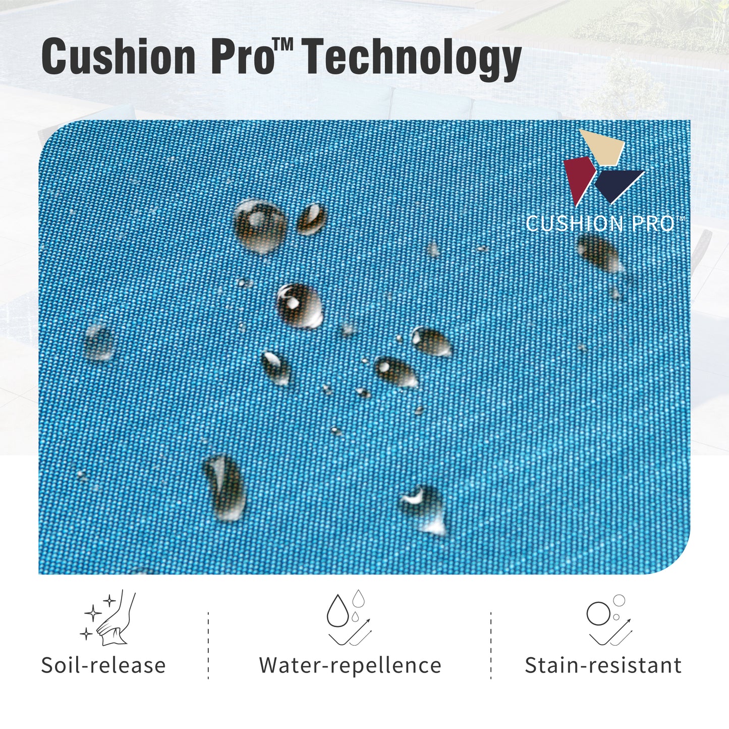 Captiva Designs 6 件套超大露台户外柳条家具会客沙发套装，带咖啡桌，适用于花园庭院门廊