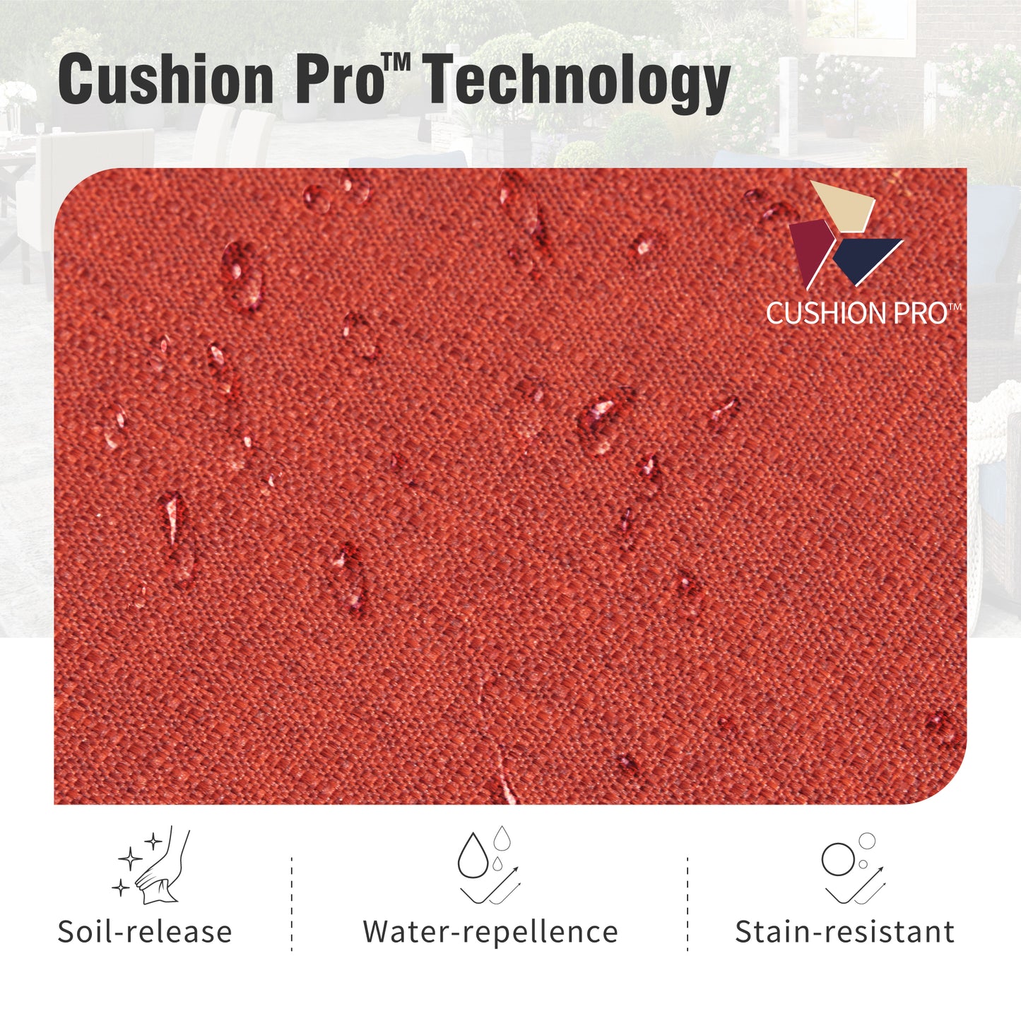 Captiva Designs 6 件套超大露台户外柳条家具会客沙发套装，带咖啡桌，适用于花园庭院门廊