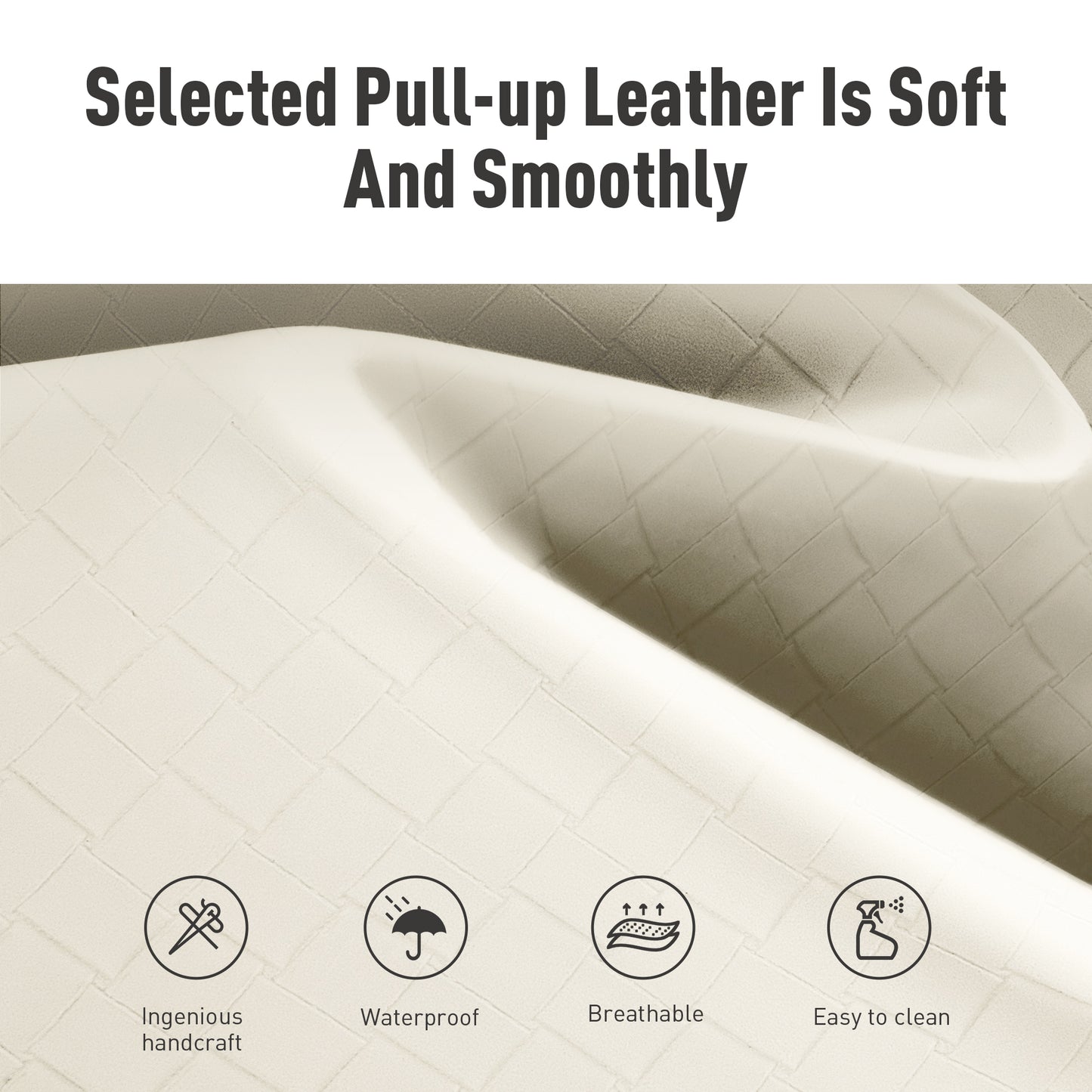 Captiva Designs 24 inch Counter Height Bar Stool with Faux Leather Cushion and Sturdy Metal Frame