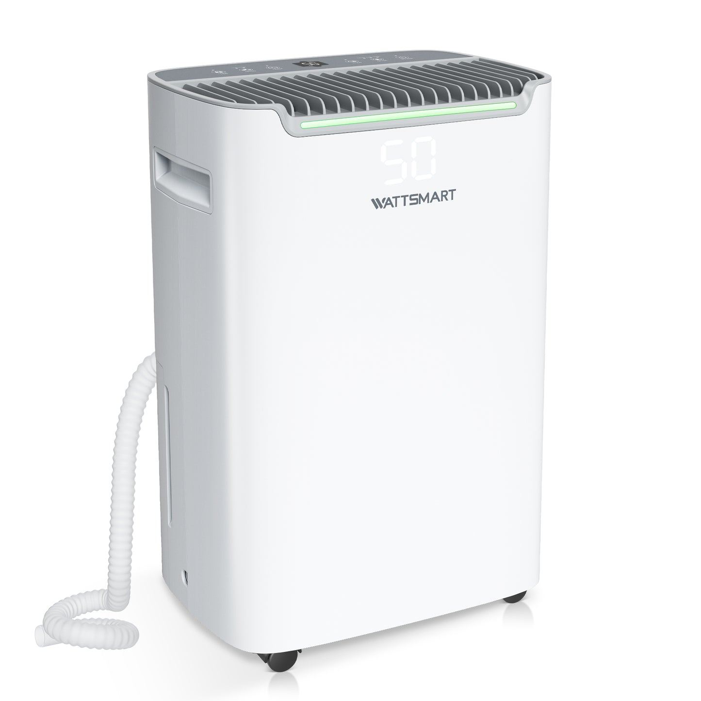 Captiva Designs High Efficiency Quiet Smart Dehumidifier with Auto & Manual Drainage & 3 Working Modes