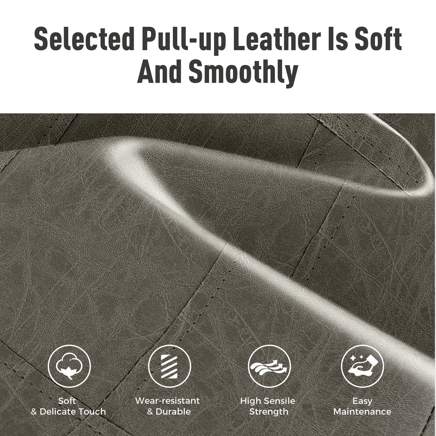 Captiva Designs 24 inch Counter Height Bar Stool with Padded Seat & Solid Wood Frame & Footrest