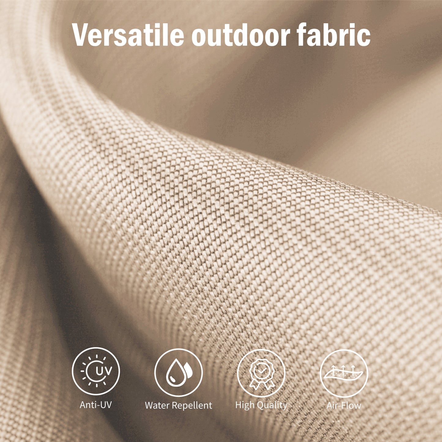 Captiva Designs 8pc Patio Slat-top Dining Steel Table & Stackable Steel Chairs & Market Umbrella