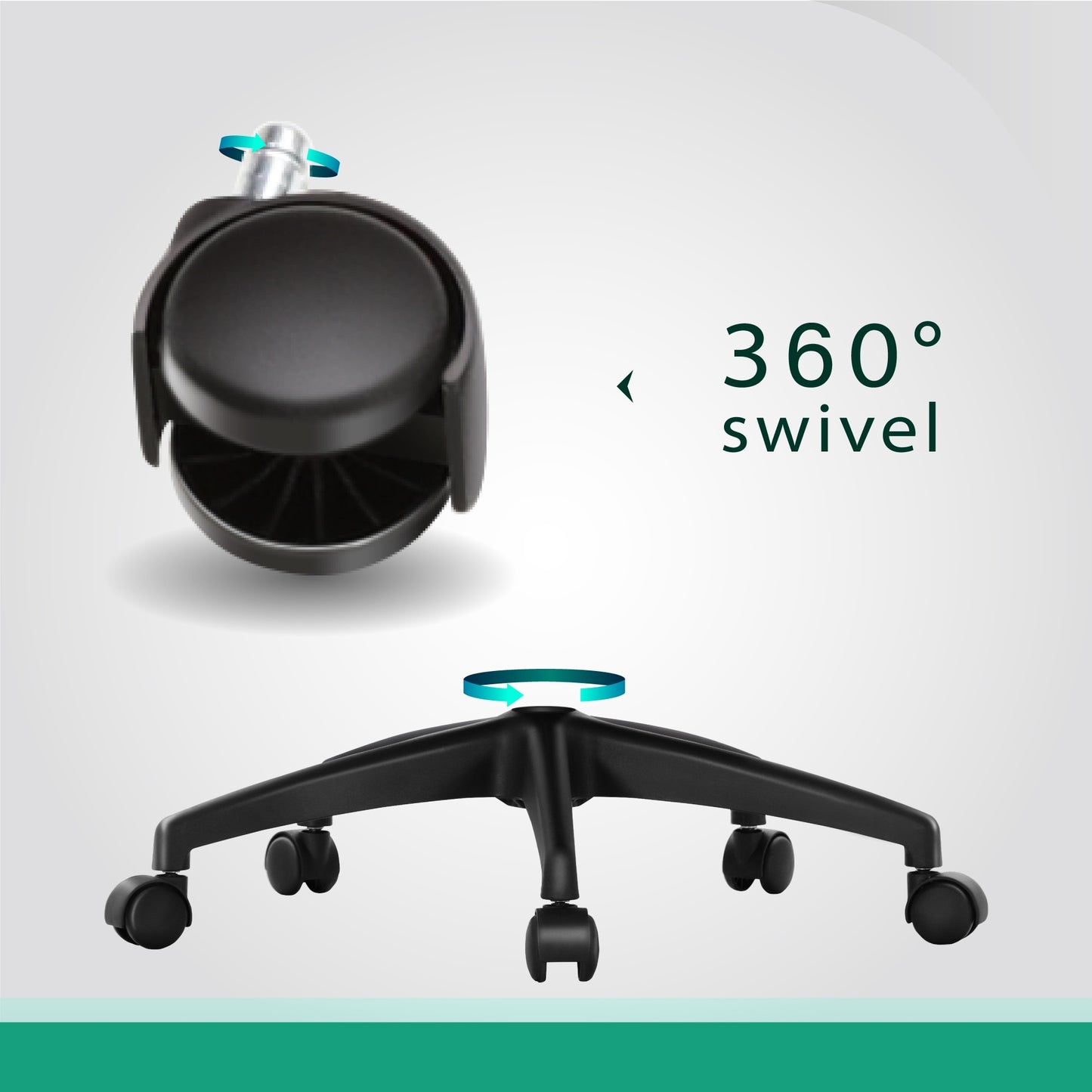 Captiva Designs Ergonomic High-Back Mesh Office Chair Adjustable Height Swivel Chair with Flip-Up Armrests, Black