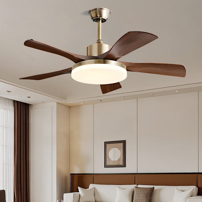 Lac D' Lightings LED Ceiling Fan Light, Simple Modern & Low-Noise