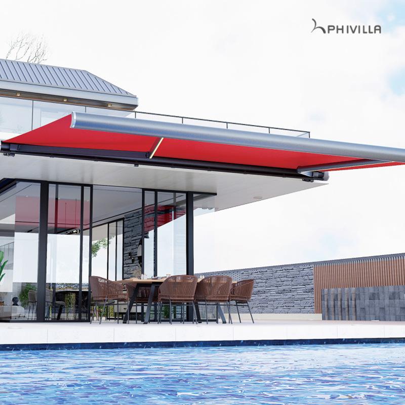 PHIVILLA Full Cassette Retractable Awning
