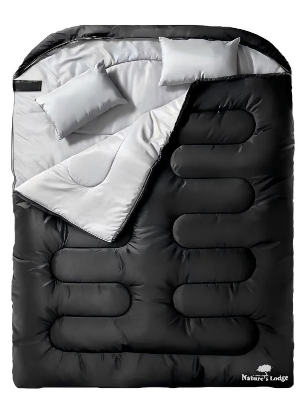 NATURE'S LODGE Double Camping Sleeping Bag