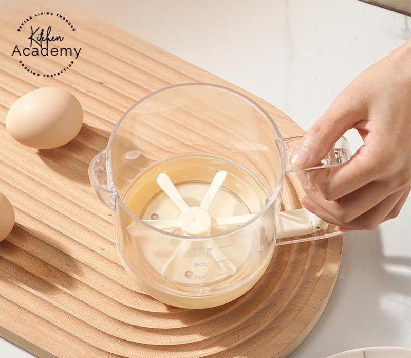 KITCHEN ACADEMY Manual Multi-function Whisk / Cream Whipper Non-electric food blenders