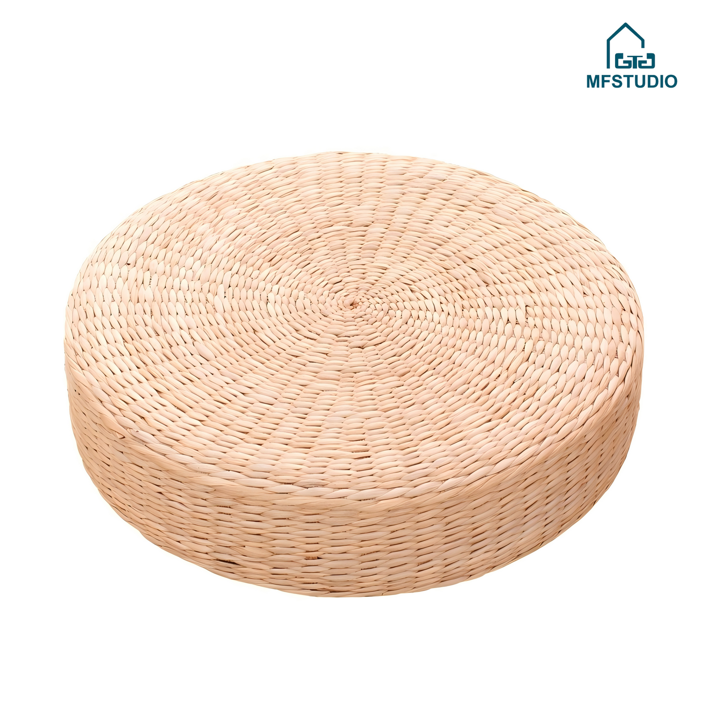 MFSTUDIO Handwoven Rush Cushion