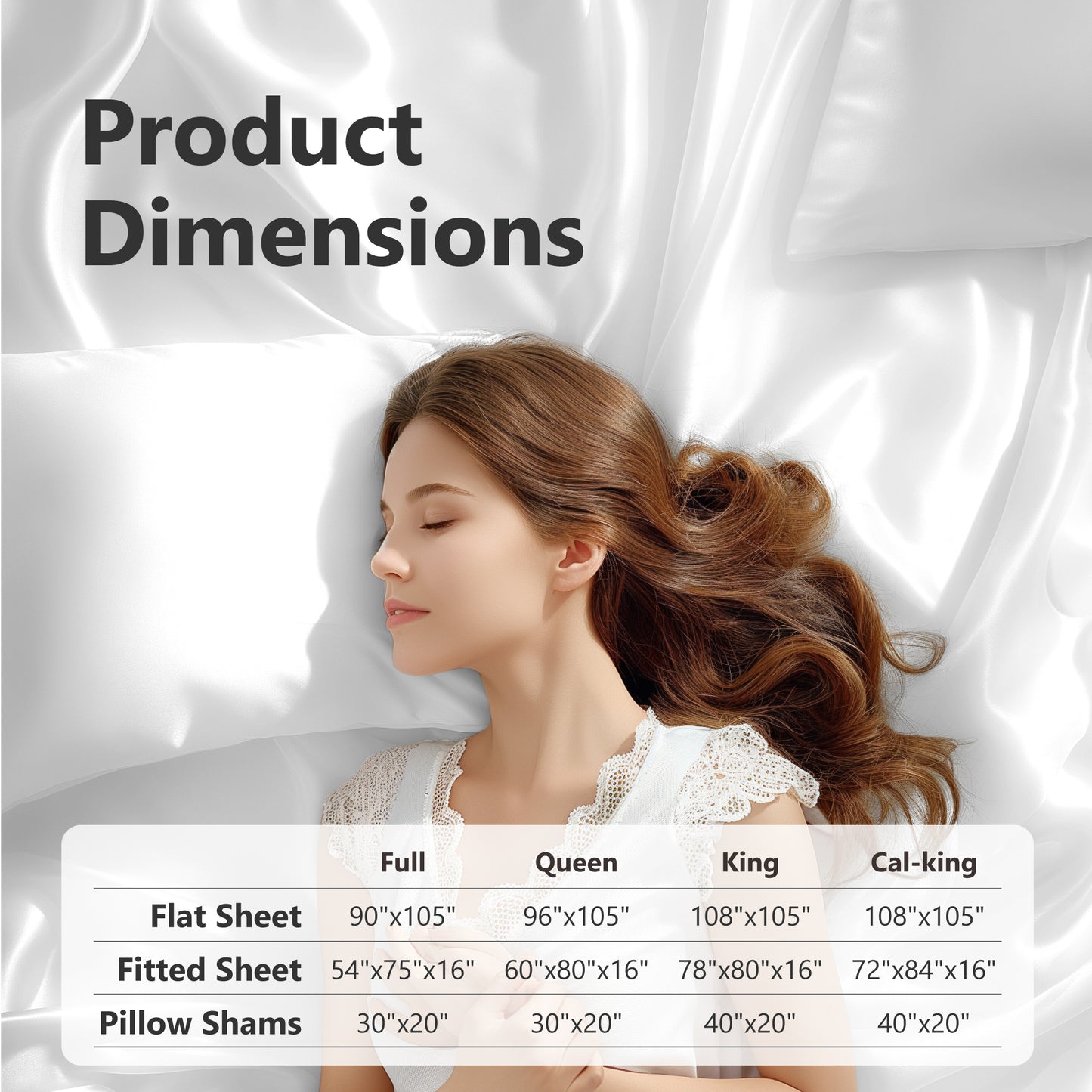 Captiva Designs Luxury 100% Tencel Lyocell Sheet Set, Silky Soft Cooling Bedding with Deep Pocket, 4-Piece Set