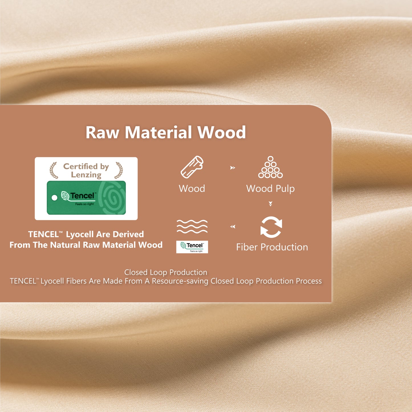 Captiva Designs Luxury Tencel Lyocell Duvet Cover Set, Queen/King, Silky Soft, Cooling & Breathable 3-Piece Bedding