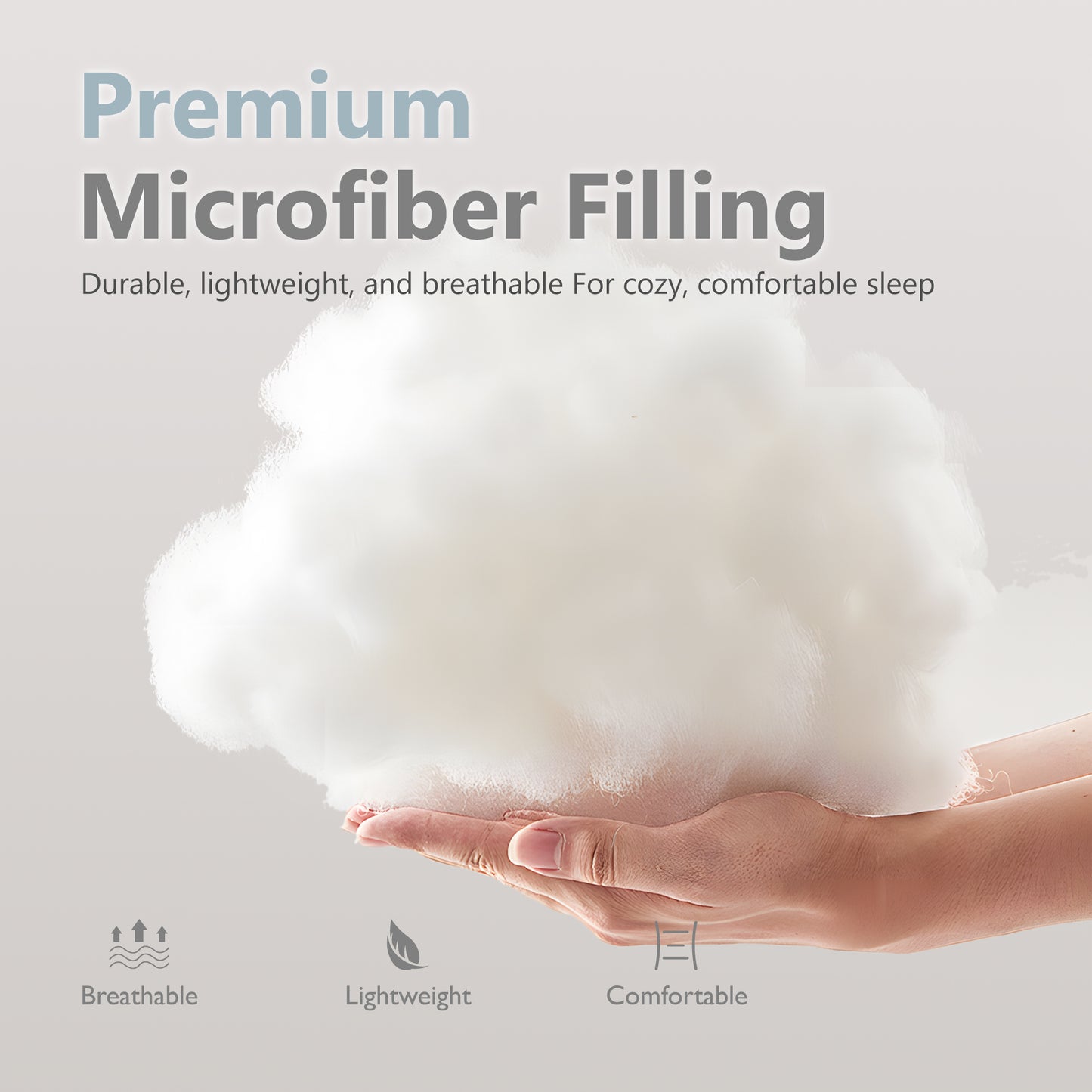 Captiva Designs 100% Cotton Printed Comforter Set, Floral Pattern Bedding with Microfiber Fill, Soft, Lightweight and Breathable