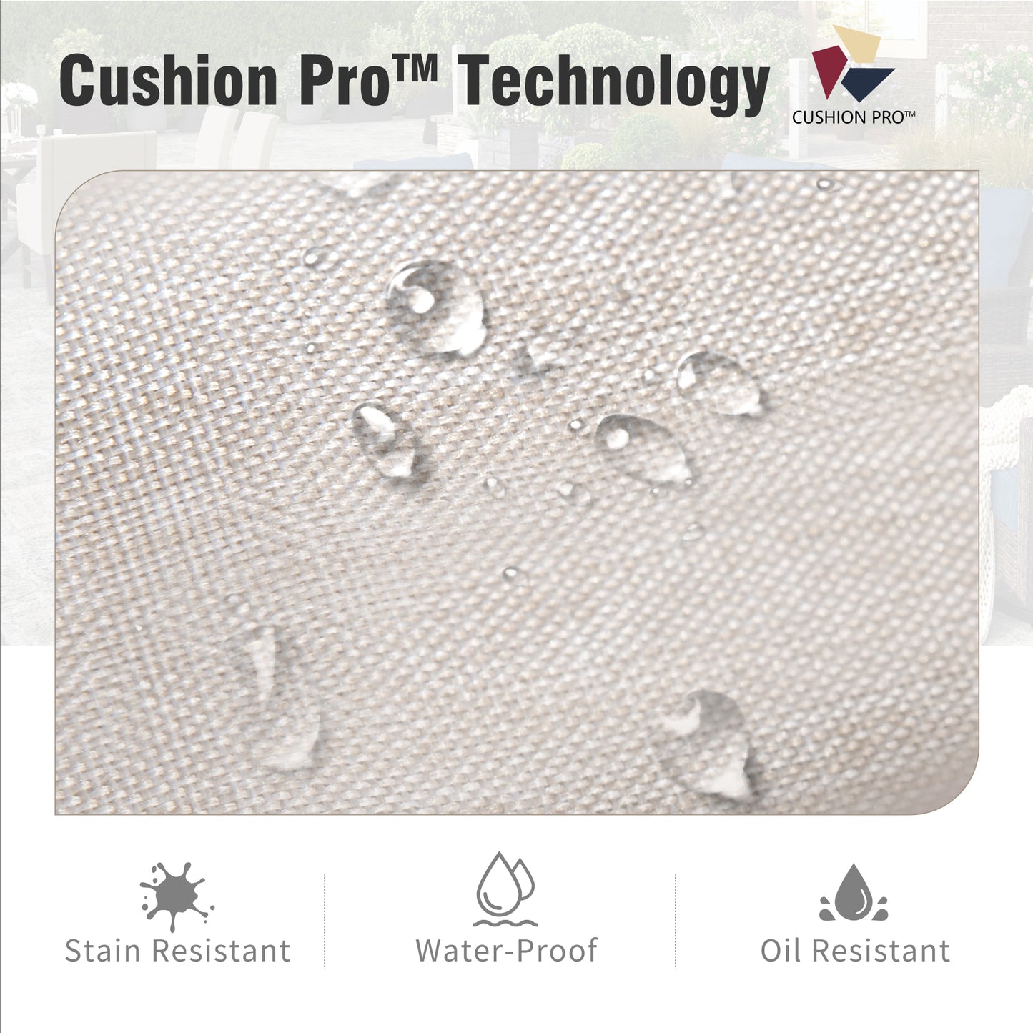 Captiva Designs 6 Piece Luxury Wicker Patio Conversation Sofa Set with Curved Armrests with Cushions