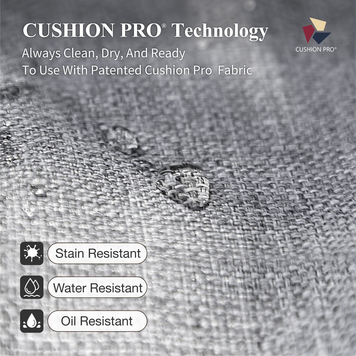 Captiva Designs 4pc Outdoor Patio Iron Metal Furniture Conversation Set with Coffee Table and Cushions